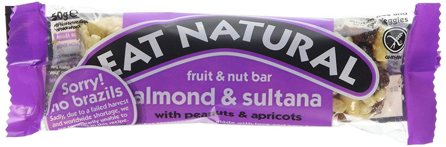 Eat NaturalFruit & Nut Bar 50g (Pack of 12)