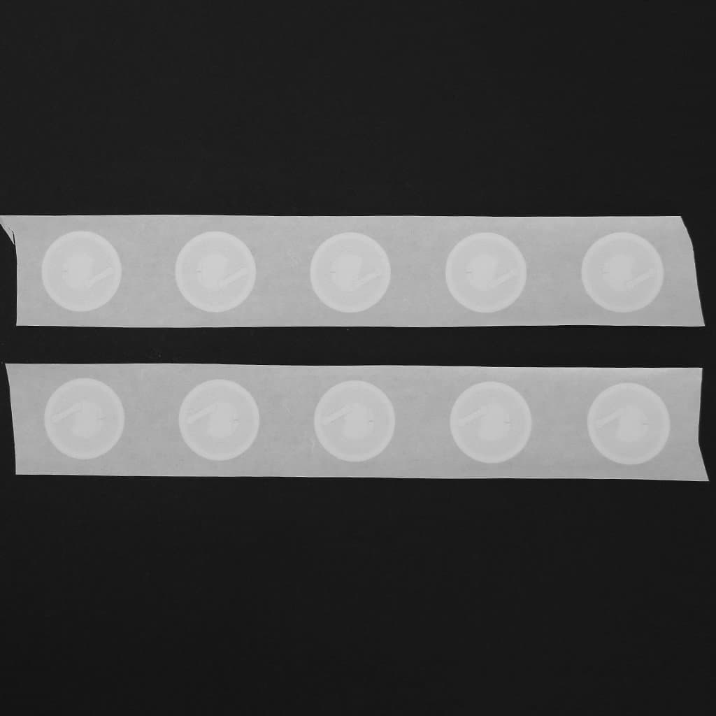 Lyqdxd 10 Pcs NTAG215 NFC TAG Control Card Sticker Label RFID Tag