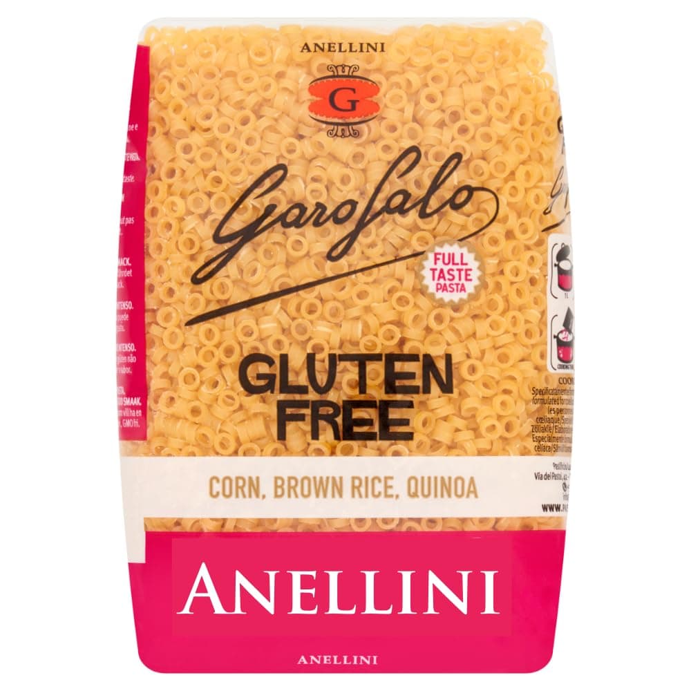 Garofalo Gluten Free Anellini Small Soup Pasta