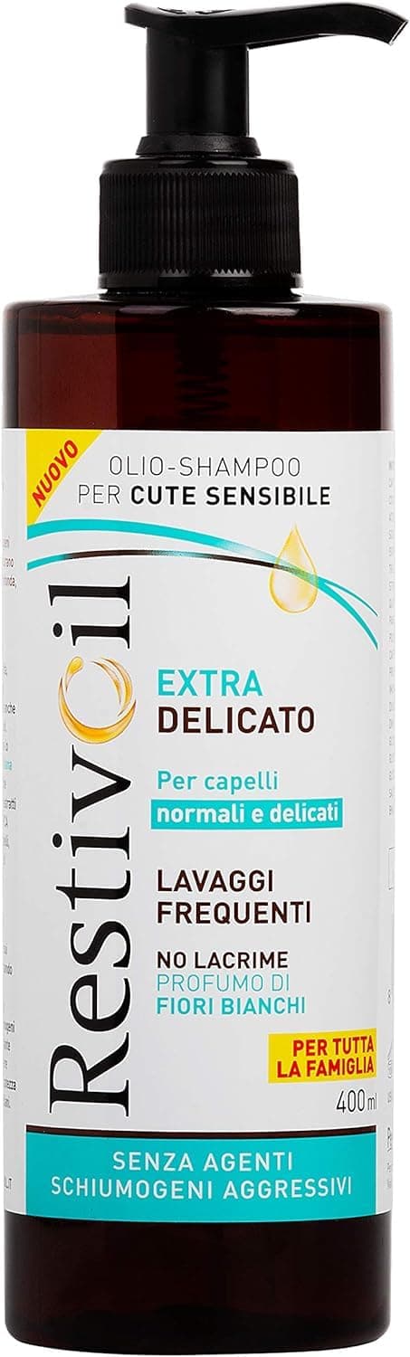 RestivOil Extra Gentle Moisturising Oil for Normal to Gentle Hair 400ml 400ml 1