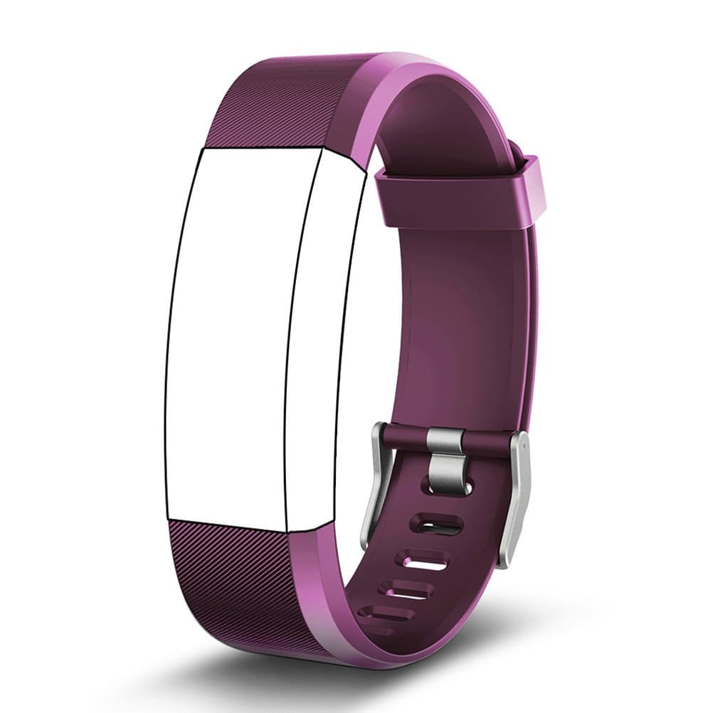 Kybeco Replacement Bands for Fitness Tracker, Elegant Waterproof Heart Rate Monitor Activity Tracker Wearable Wristband Wireless Step Counter Smart Bracelet Watch