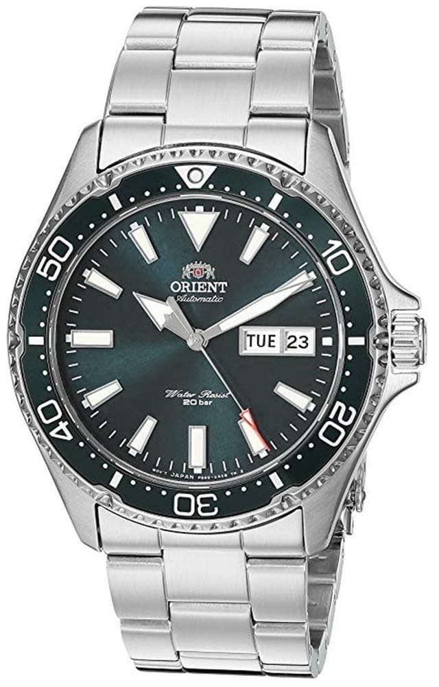 Orient Men's Kamasu Stainless Steel Japanese-Automatic Diving Watch