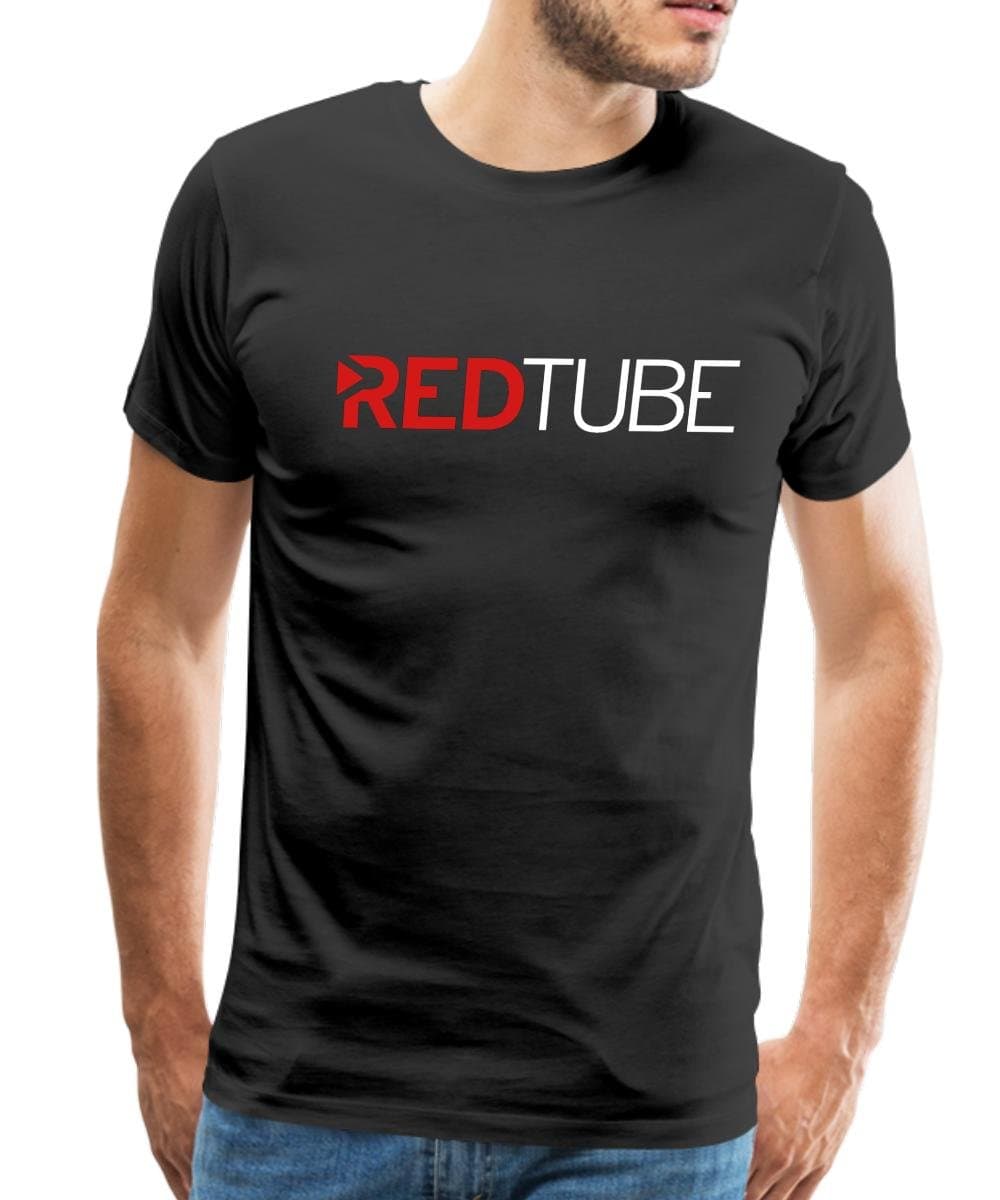 Spreadshirt RedTube Logo Men's Premium T-Shirt, M, Black