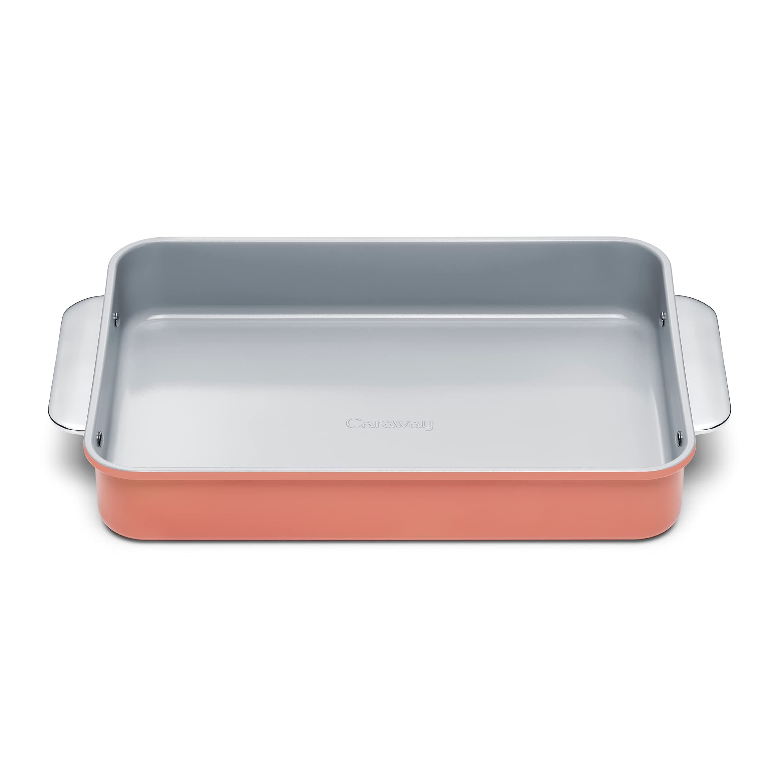 Non-Stick Ceramic 9”x13” Rectangle Pan - Naturally Slick Ceramic Coating - Non-Toxic, PTFE & PFOA Free - Perfect for Brownies, Lasagnas, and More - Perracotta