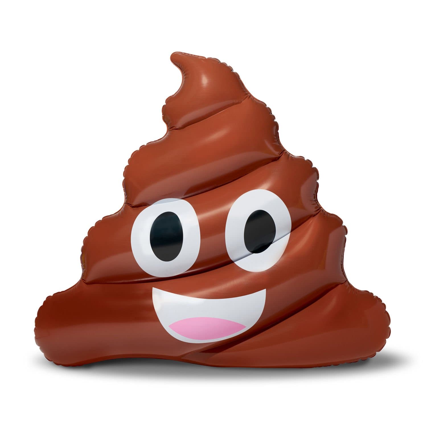 Poop Emoji Pool Float for Teenagers and Adults, Ride on Pool Toy, Funny