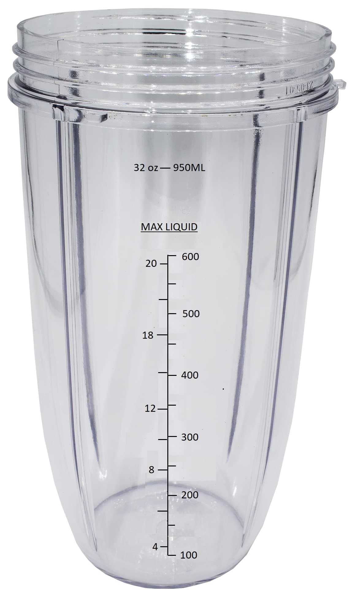 Blendin Replacement Parts, Fits Nutribullet 600W and 900W Blender Juicer (Colossal Jar)