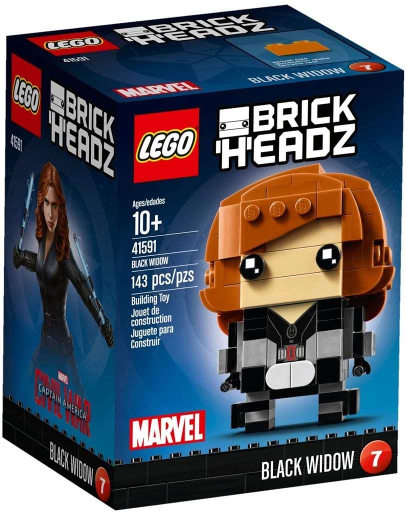 BrickHeadz Black Widow 41591 Building Kit