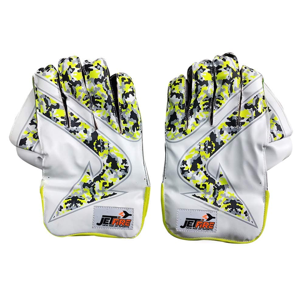 JetFireIbex College Wicket Keeping Gloves Wicket Keeping Gloves (Men, Green)