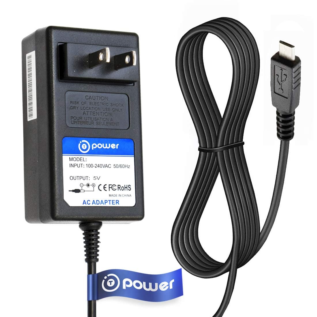 T-Power Charger for NVIDIA Shield K1, Nextbook 7 7.85 Ares 8 NX700QC16G NX785QC8G DigiLand DL701Q Hisense Sero 7 Pro M470BSA 7 Tablet PC Tab, Specail TIP AS Shown Power Supply