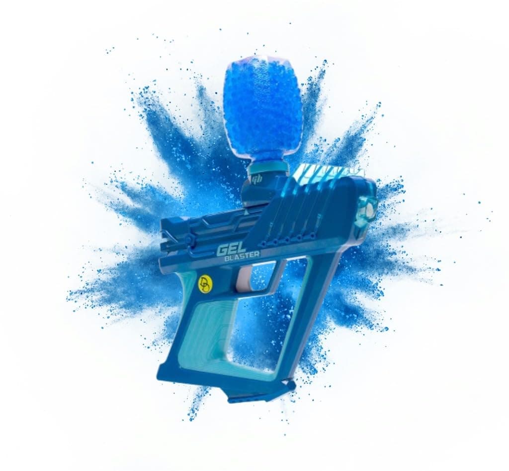 The Gel Blaster Starfire X - Exclusive David Dobrik Edition Surge | Extended 100+ Foot Range - Glow in The Dark Toy Water-Based Gellets - Semi & Automatic Modes with Powerful 175 FPS - Ages 14+