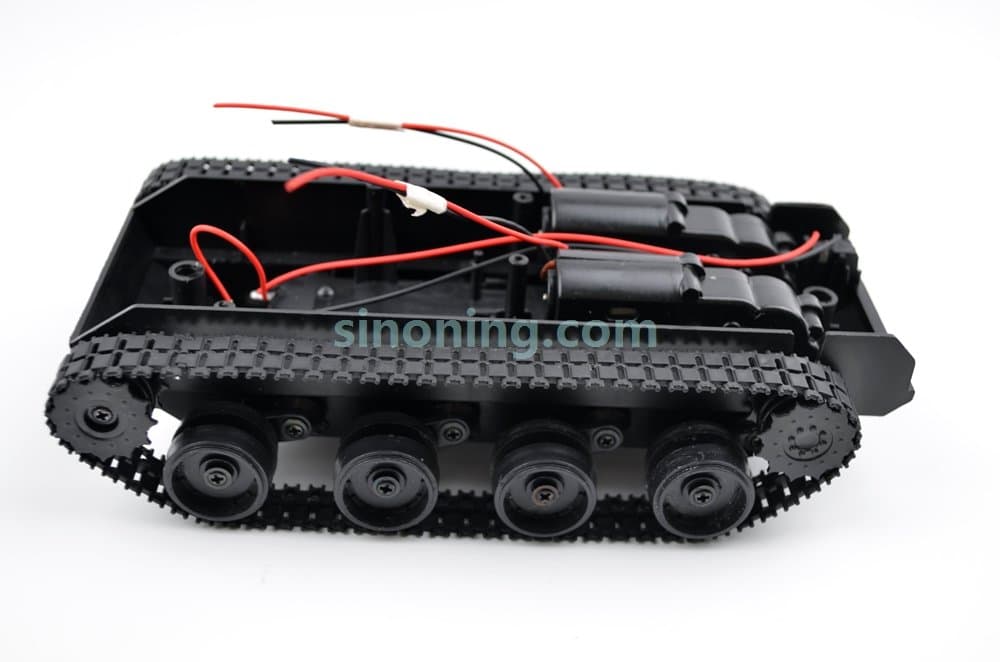 mini Smart Robot Tank Car Chassis Kit Rubber Track Crawler Arduino 130 Motor