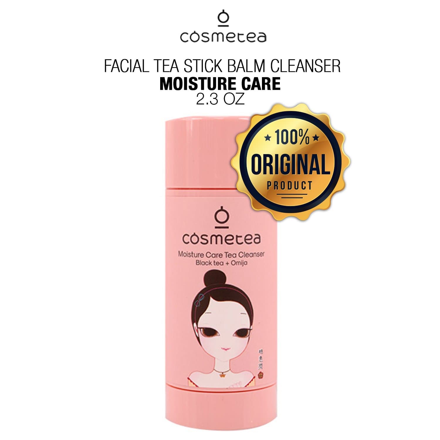 Facial Tea Stick Balm Cleanser - Black tea + Omija - Moisture Care