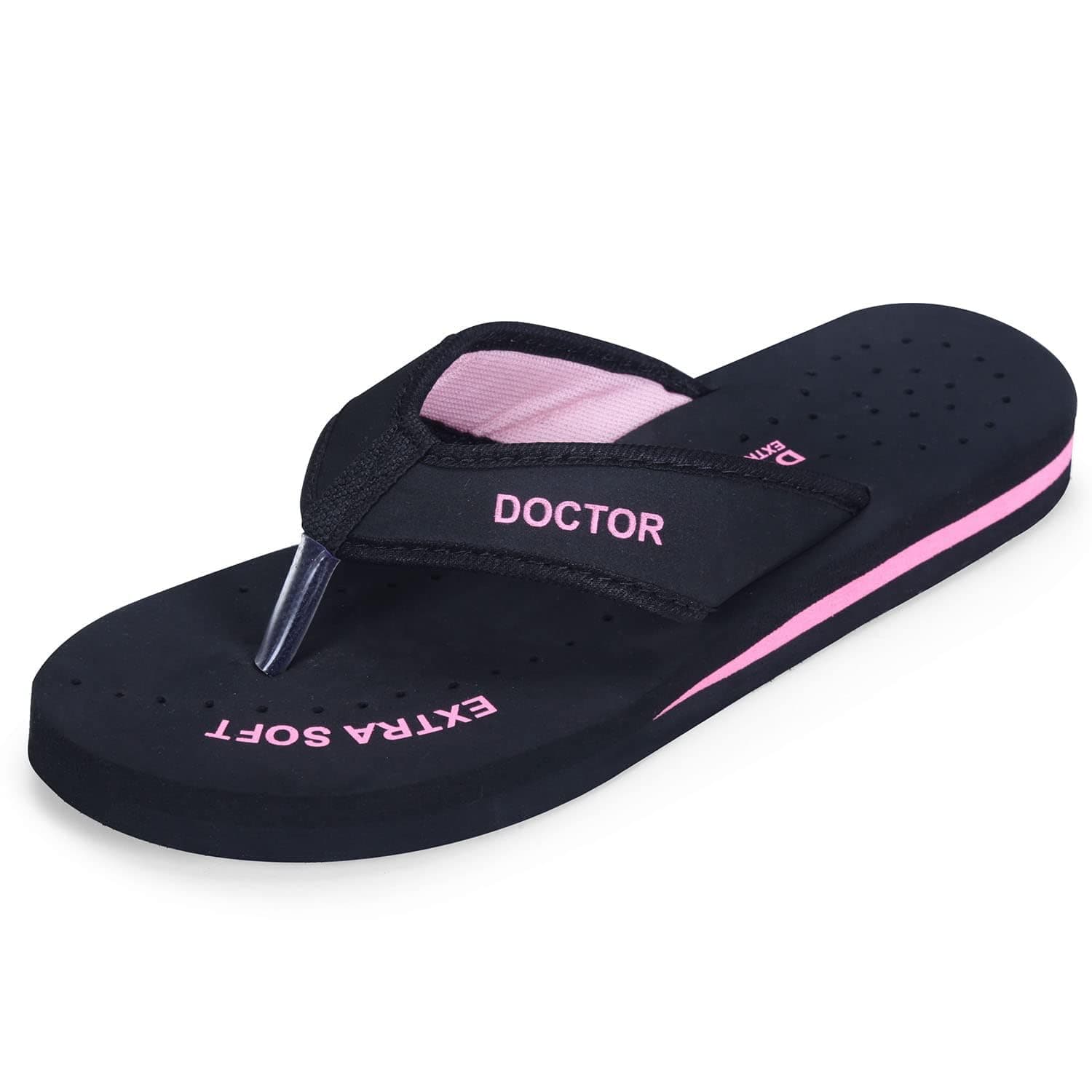 Doctor Slippers for Women Orthopedic Diabetic Pregnancy Non Slip Lightweight Comfortable Flat Casual Stylish DR Chappals and House Flip flops For Ladies & Girl’s D-22