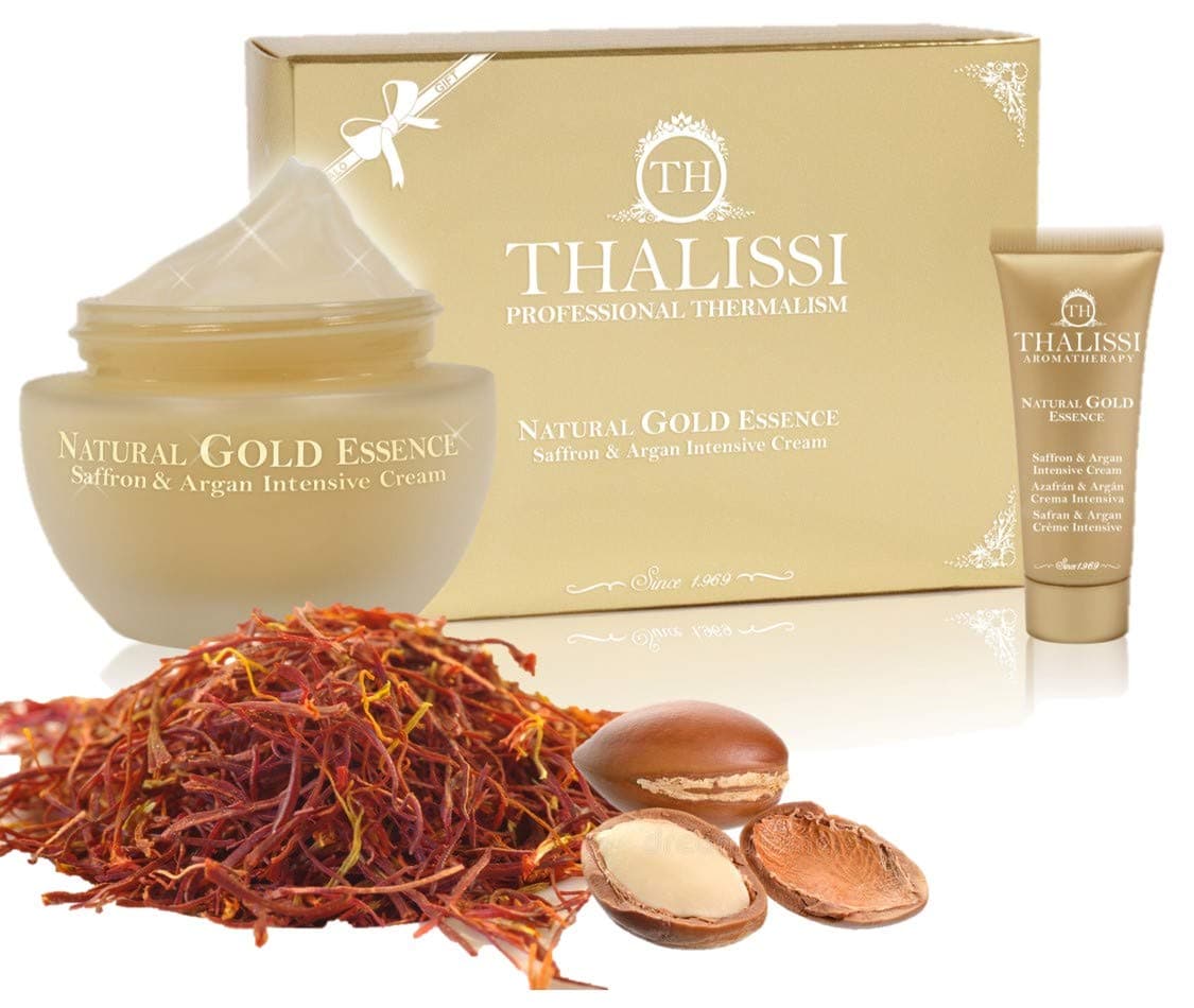 NATURAL GOLD ESSENCE Saffron Argan 50 ml & Travel Size 20 ml