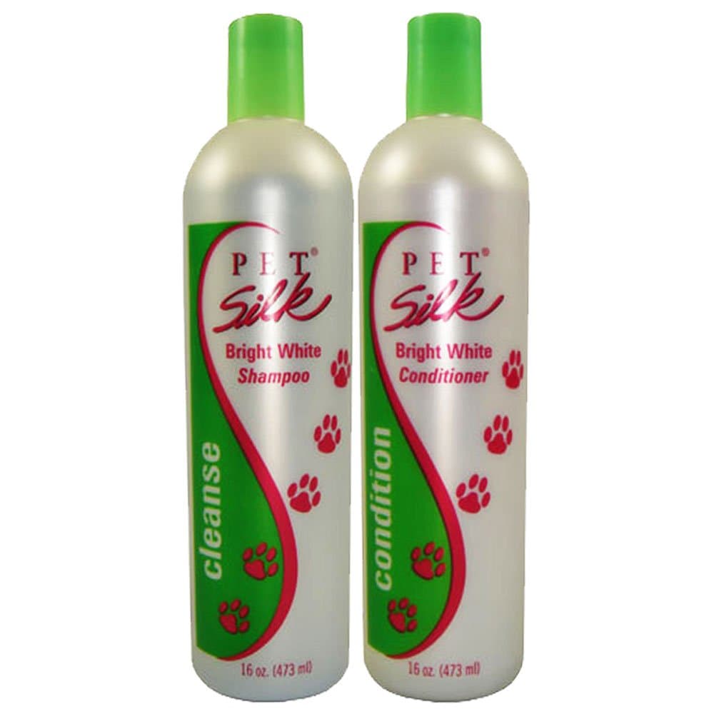 Doggidogi Pet Silk Bright White Shampoo & Conditioner Set