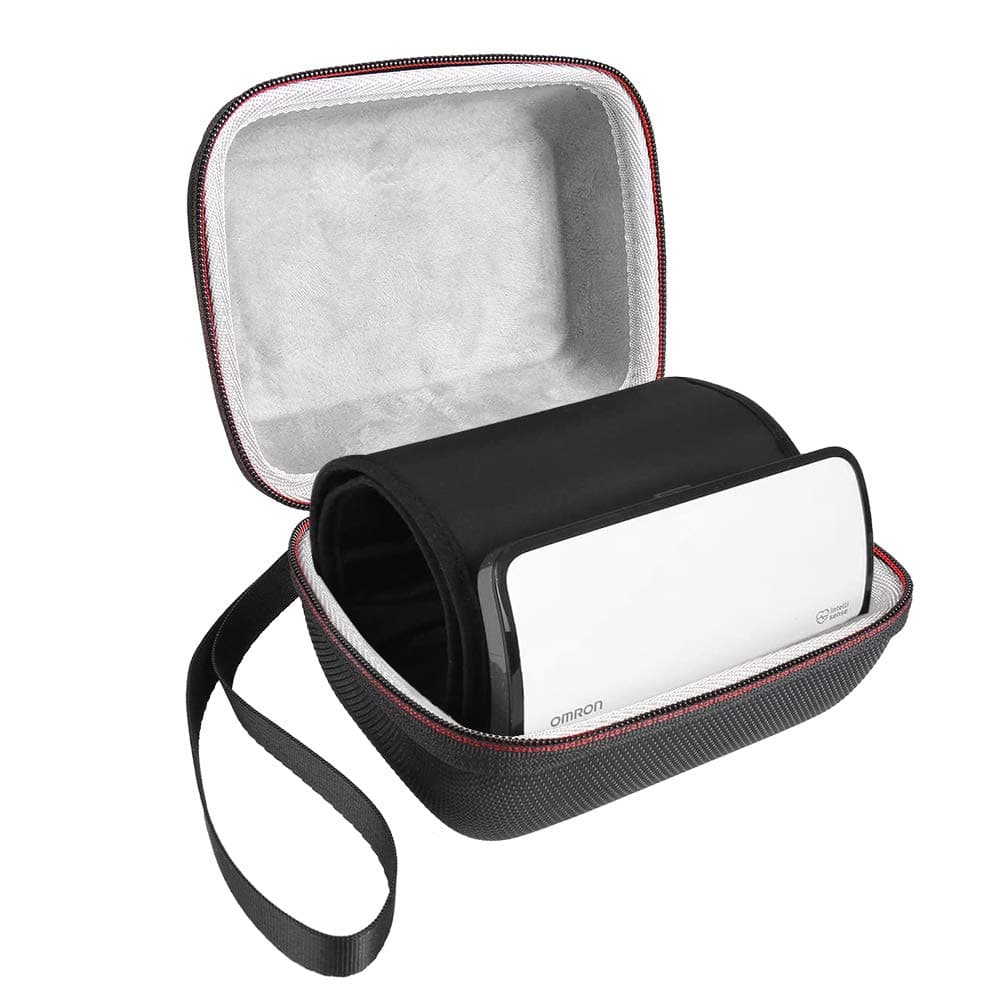 LuckyNV Carrying Case for Omron Evolv Bluetooth Wireless Upper Arm Blood Pressure Monitor - Travel Storage Bag