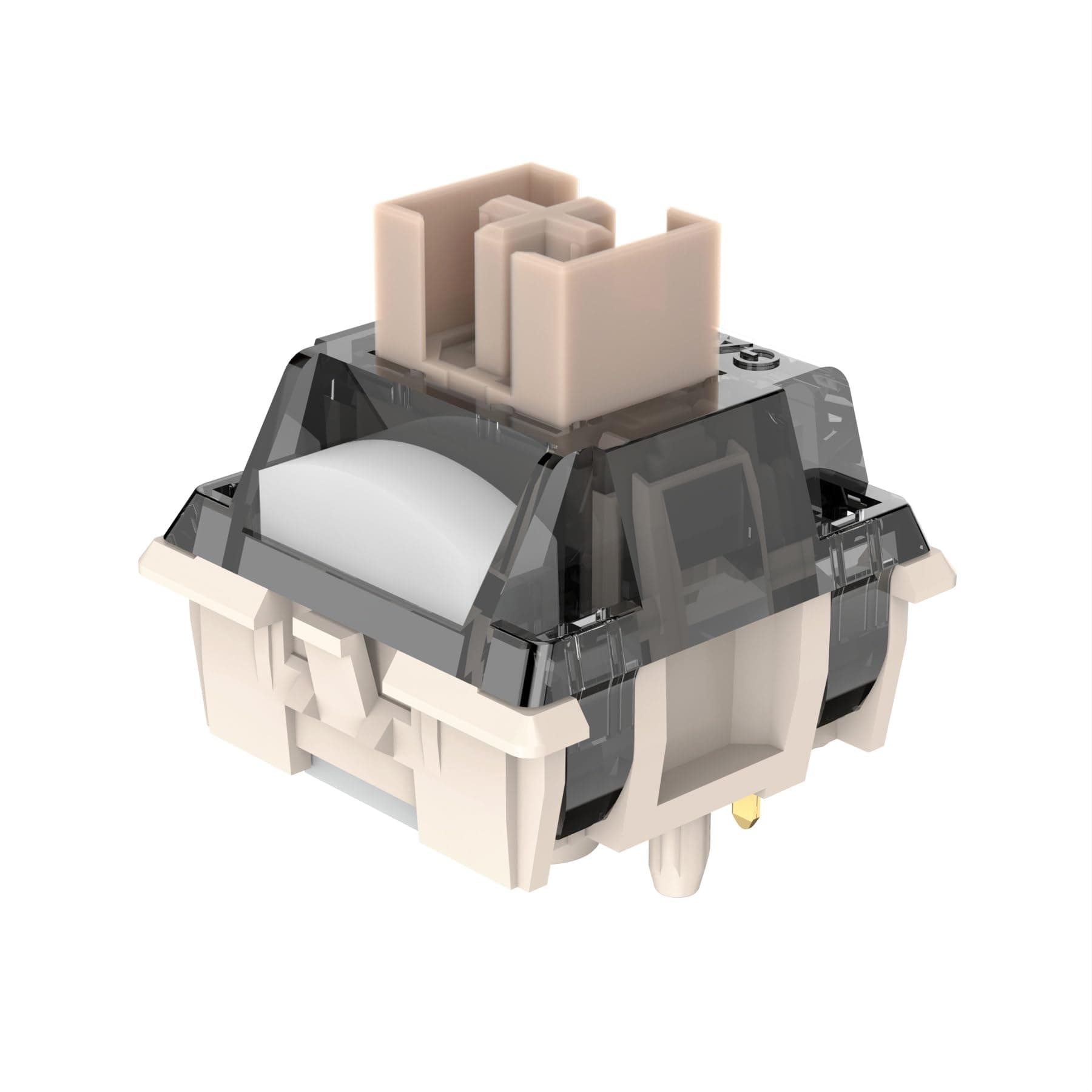 GK GAMAKAY Jupiter Switch with LED Diffuser, Linear Mechanical Keyboard Switch 5 Pin Pre-lubed Switches for DIY Mechanical Gaming Keyboard (Jupiter Swicth-90Pcs)