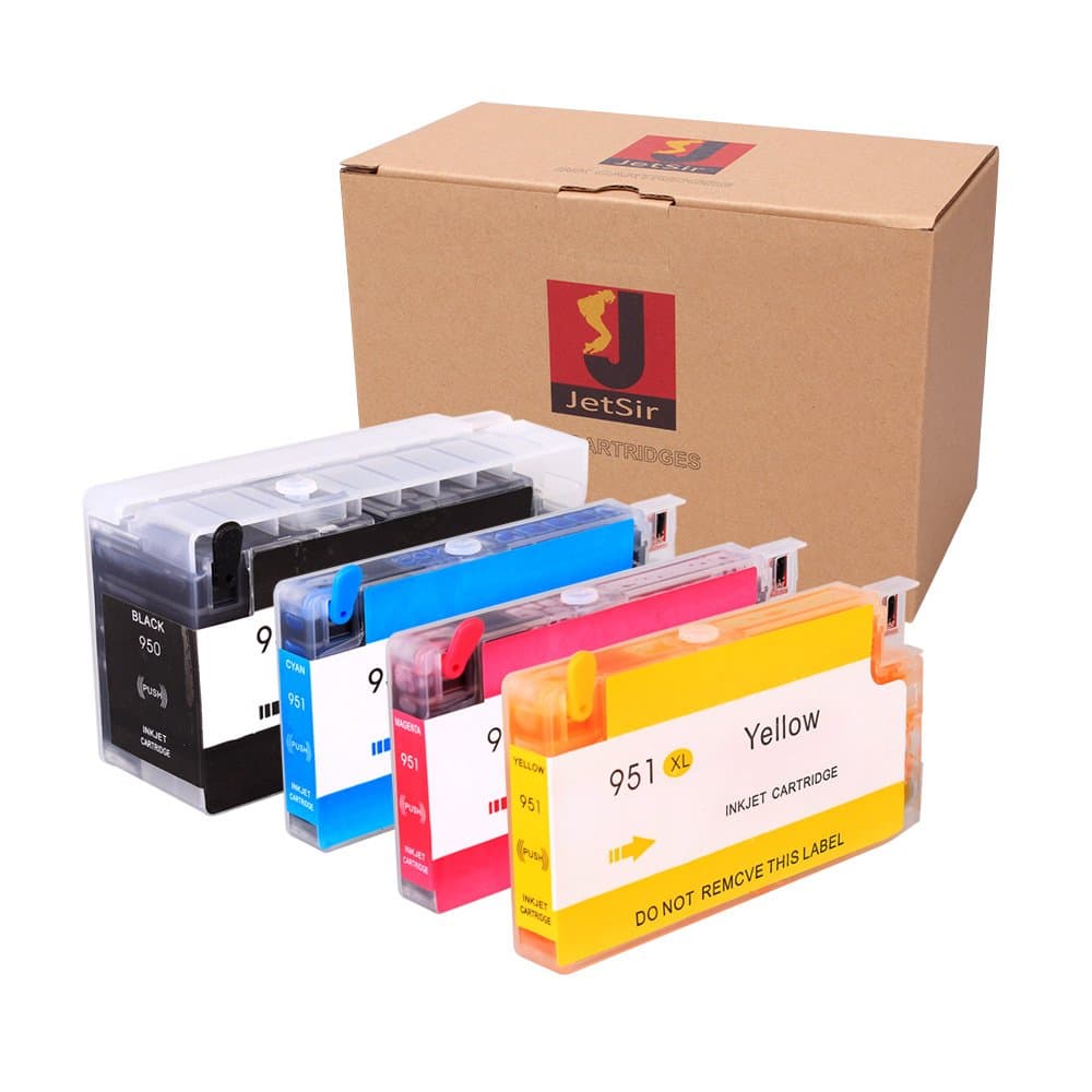 MicroJet Compatible Refillable Cartridges Replacement for HP 950 HP 950XL HP 951 HP 951XL Cartridge For Officejet Pro 8100 8600 251 276