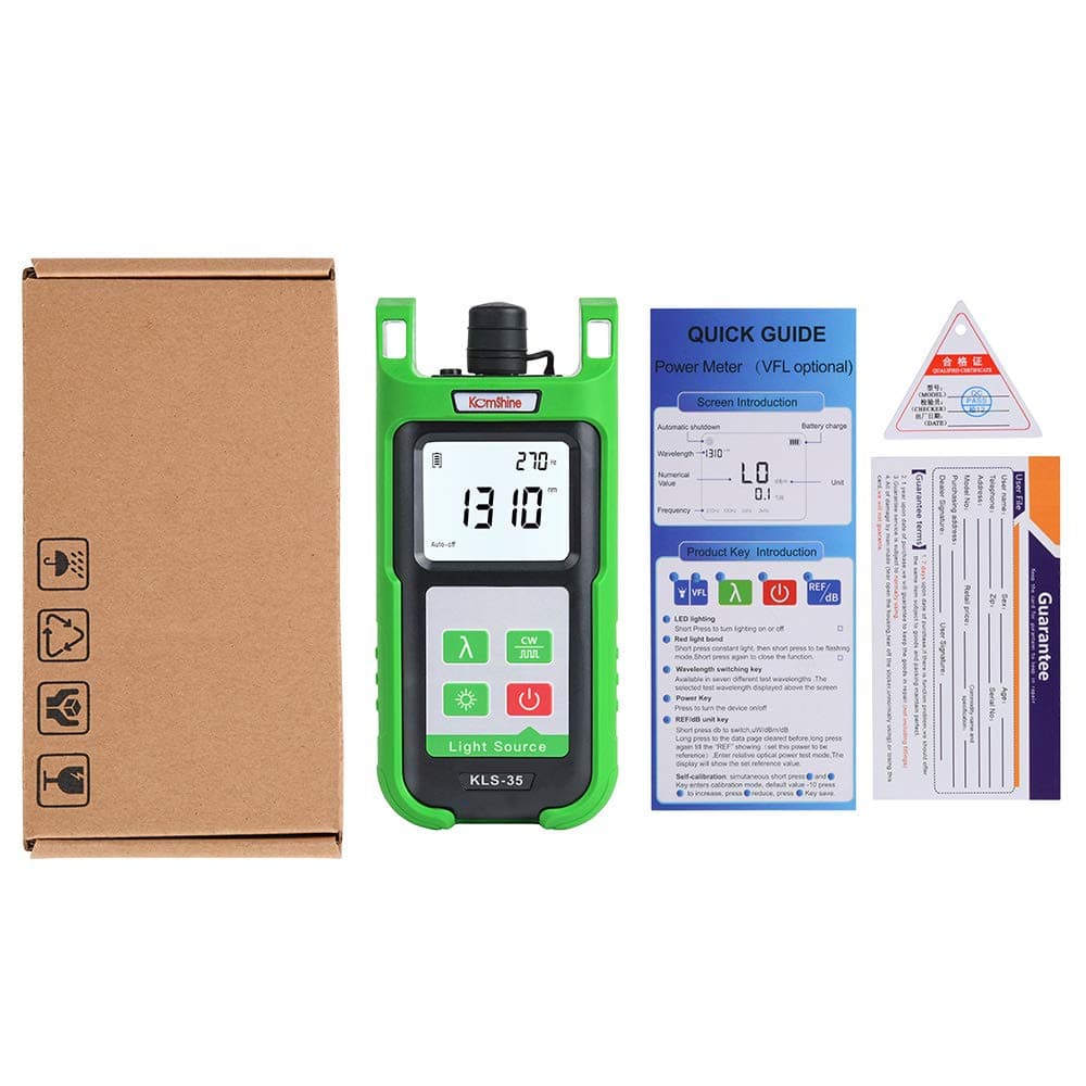FTTH OLS r Pocket Sized Optical Single Mode Light Source 1310/1550m (KLS-35-S)