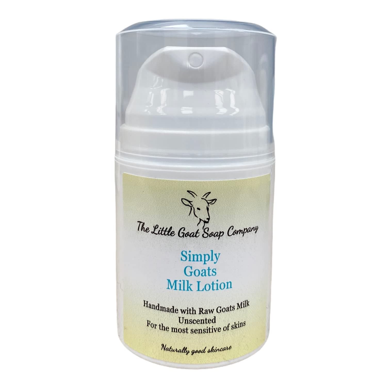Simply Goats Milk Lotion 50ml. Sensitive Skin. Eczema, Psoriasis, Dermatitis, Dry Itchy Skin