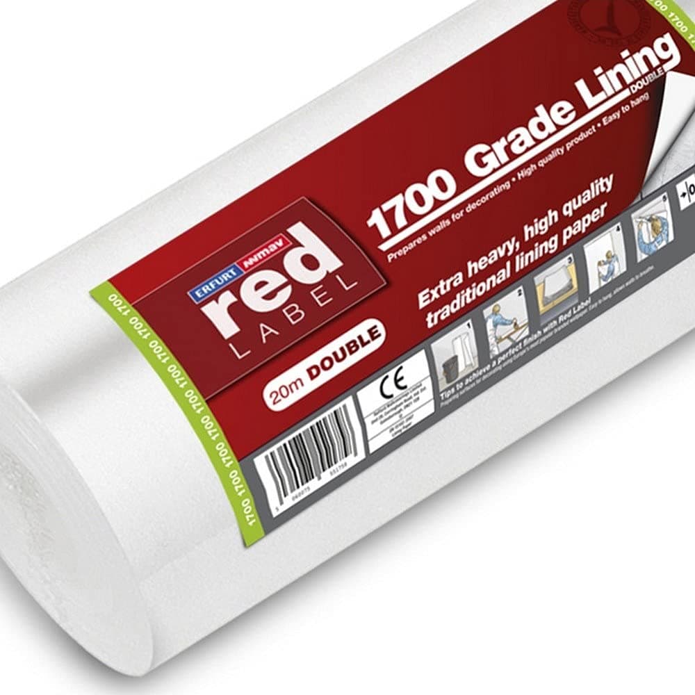 Erfurt Lining Paper 1700 Grade- 1 Double Roll