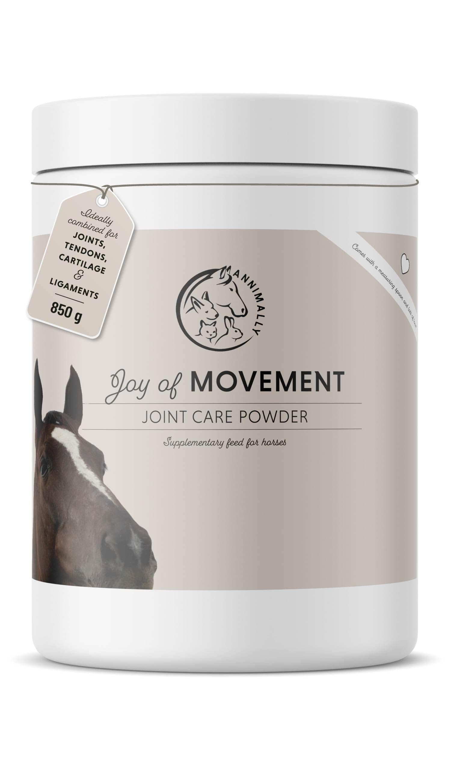 Joint supplements for horses 850g with devil’s claw, MSM (Sulfur), glucosamine, hyaluronic acid, chondroitin – Horse joint supplement to support joint function in horses - Horse supplements