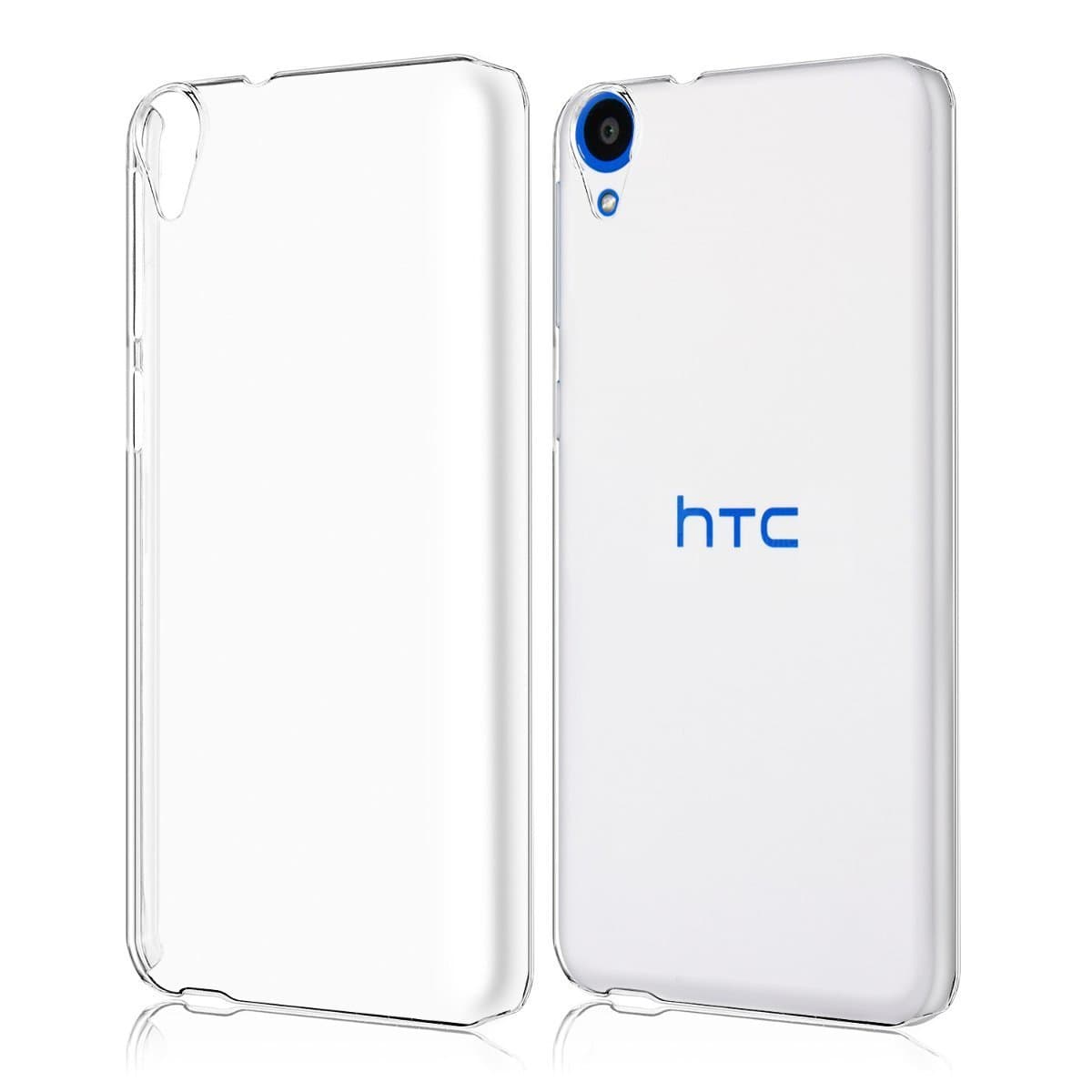 HTC 820 Case, Crystal Clear Transparent TPU Silicone Soft Rubber Protective Caps, Cover Case, Slim Dust Proof Scratch-resistant, Shock-dispersion, Thin Non Slip Hard Back (Arc)Caps Cover
