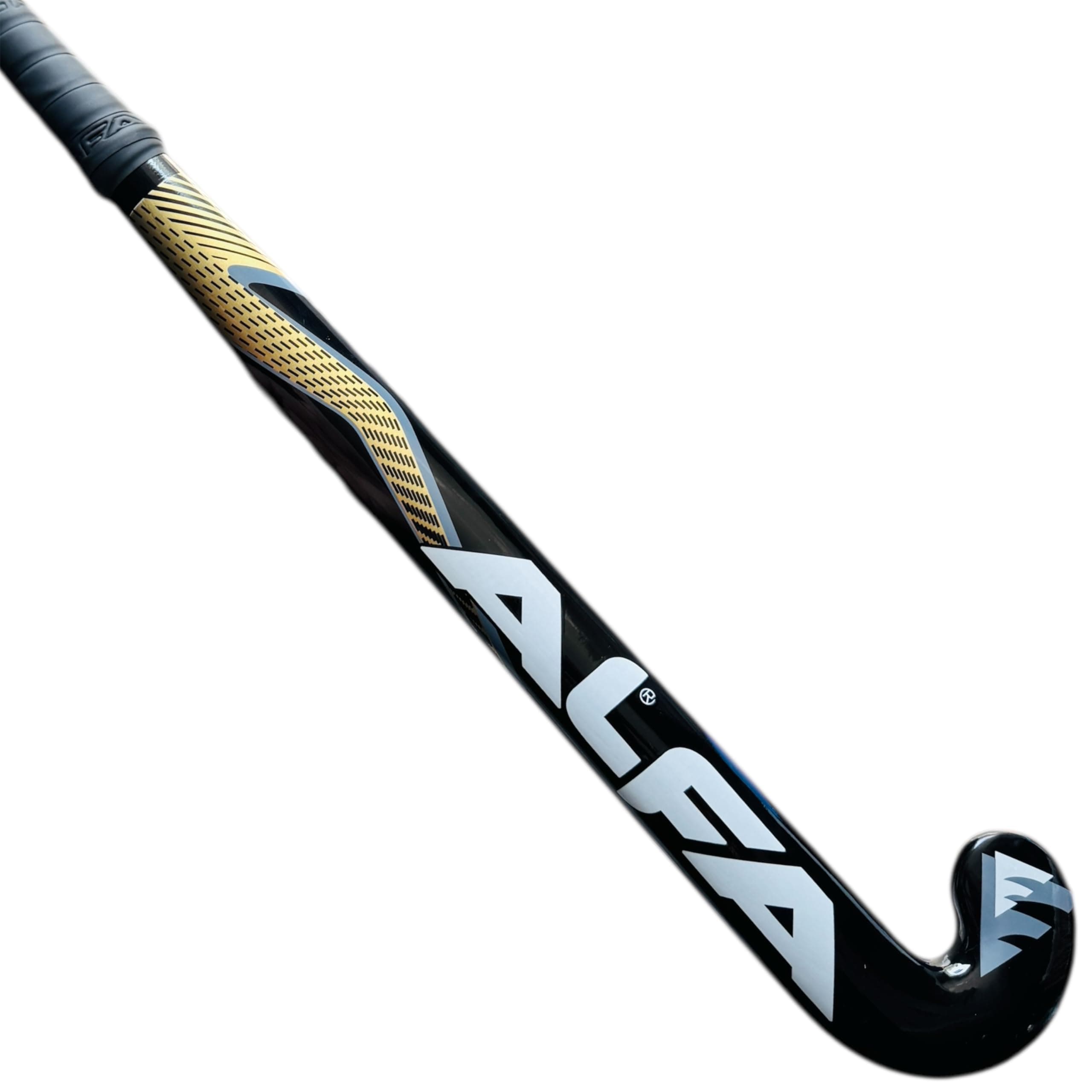 Magnum Wooden Painted Hockey Stick with Seven Ply Head with PU Black Grip(Light Weight) (37 INCHES)