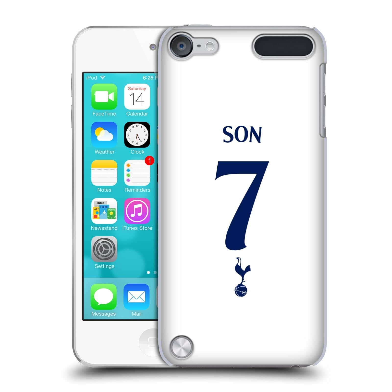 Head Case Designs Officially Licensed Tottenham Hotspur F.C. Son Heung-Min 2021/22 Players Home Kit Hard Back Case Compatible With Apple iPod Touch 5G 5th Gen