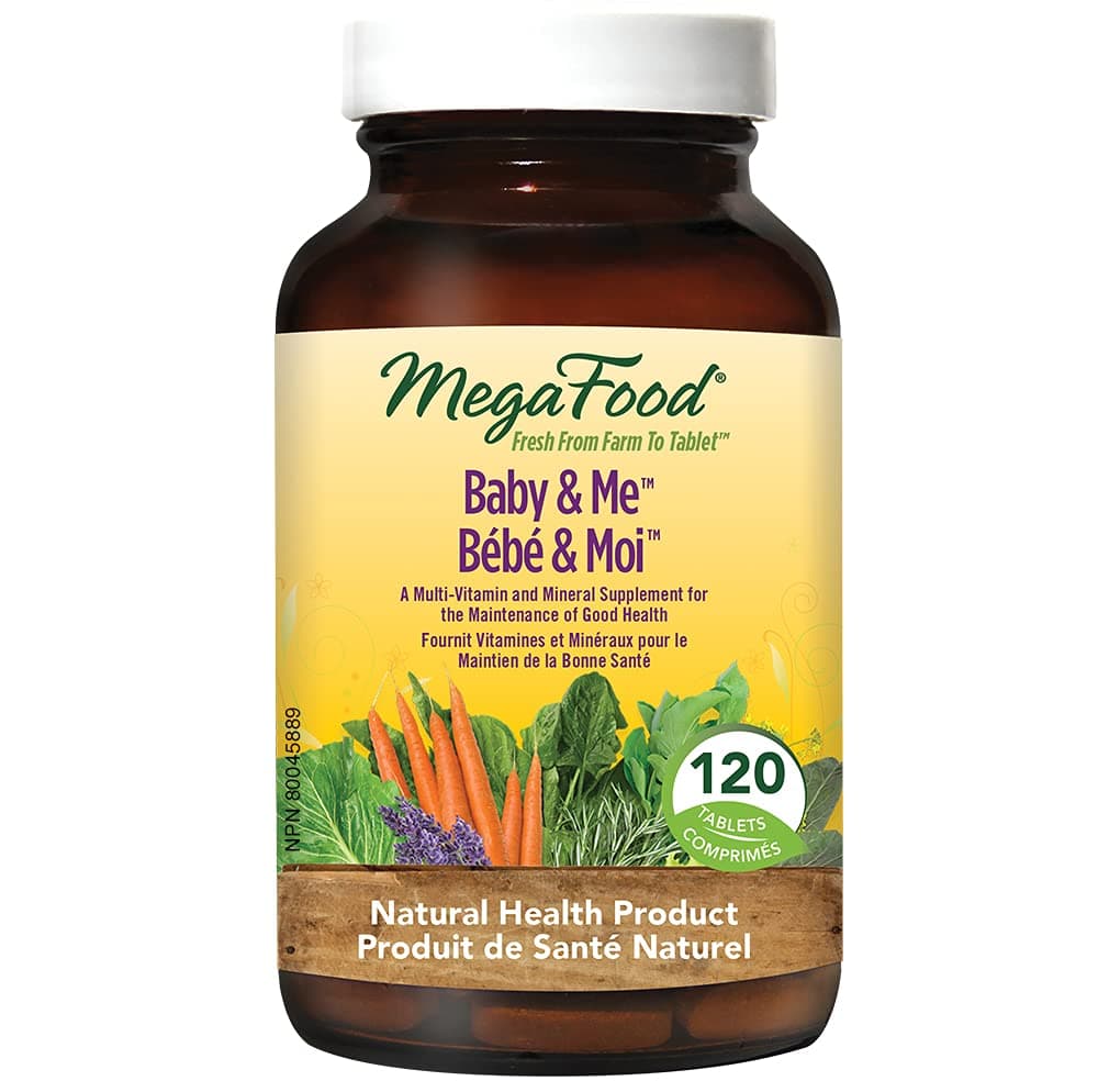 MEGAFOOD Baby & Me, 120 Count