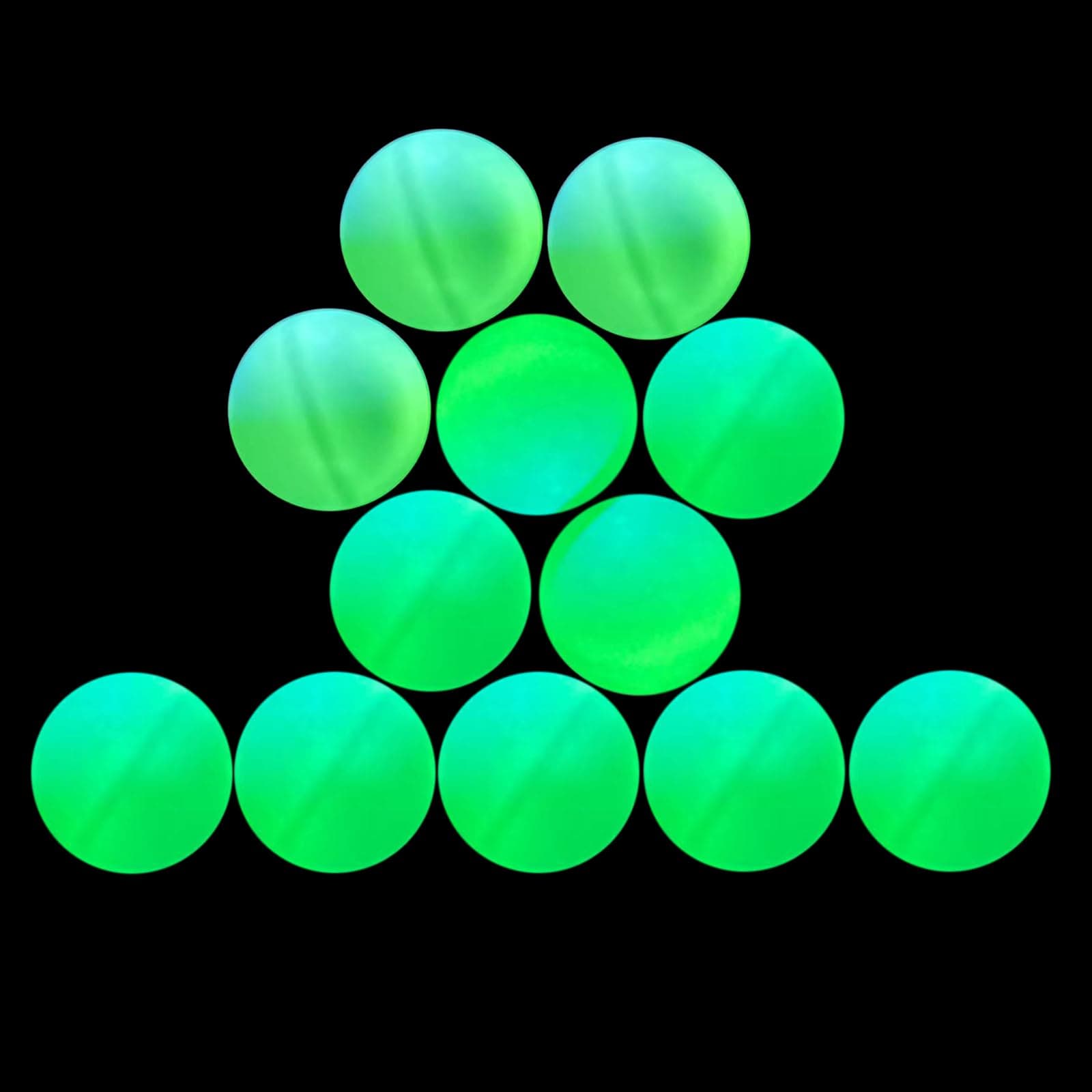 High Bounce & Durable ABS Mat Colored 3 Star Ping Pong Balls 4 Trainning,Party Games,Pet Cats Toys