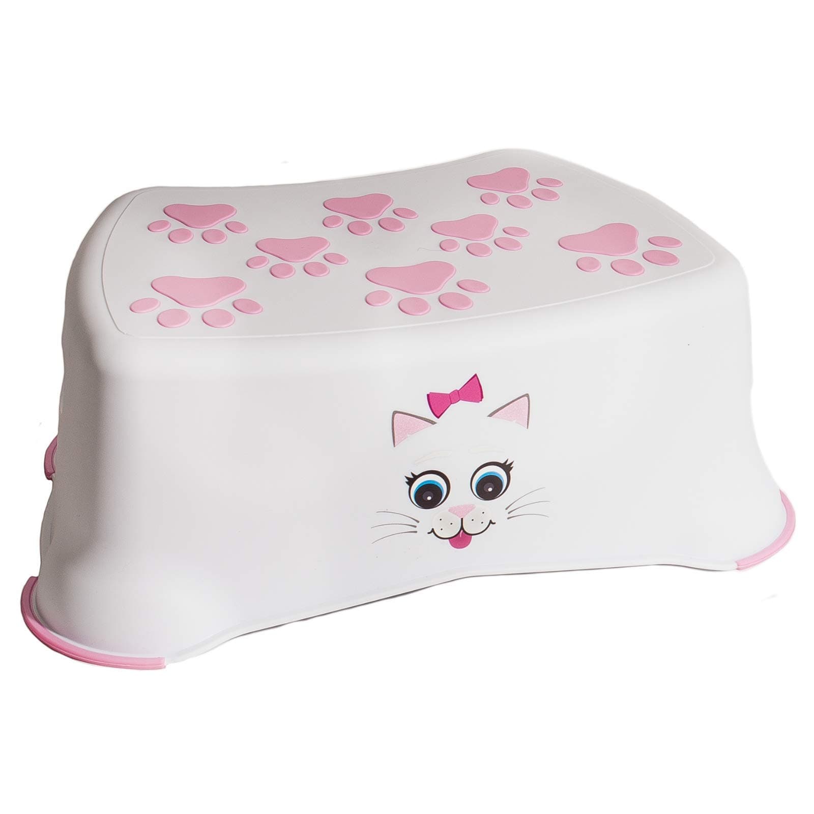 My Carry PottyLittle Step Stool - Cat, White