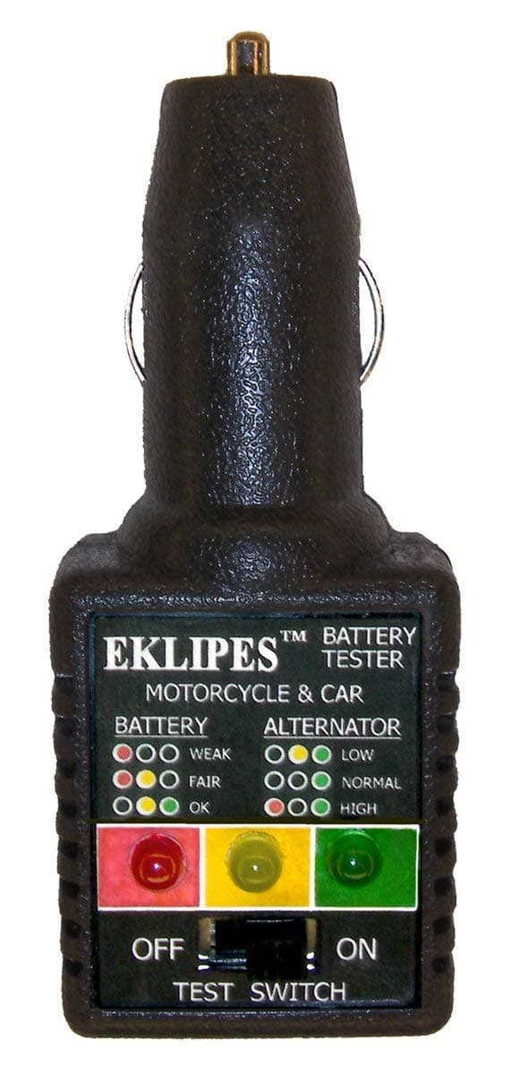 EK1-139 Black Automotive Dual Bank Battery and Alternator Tester