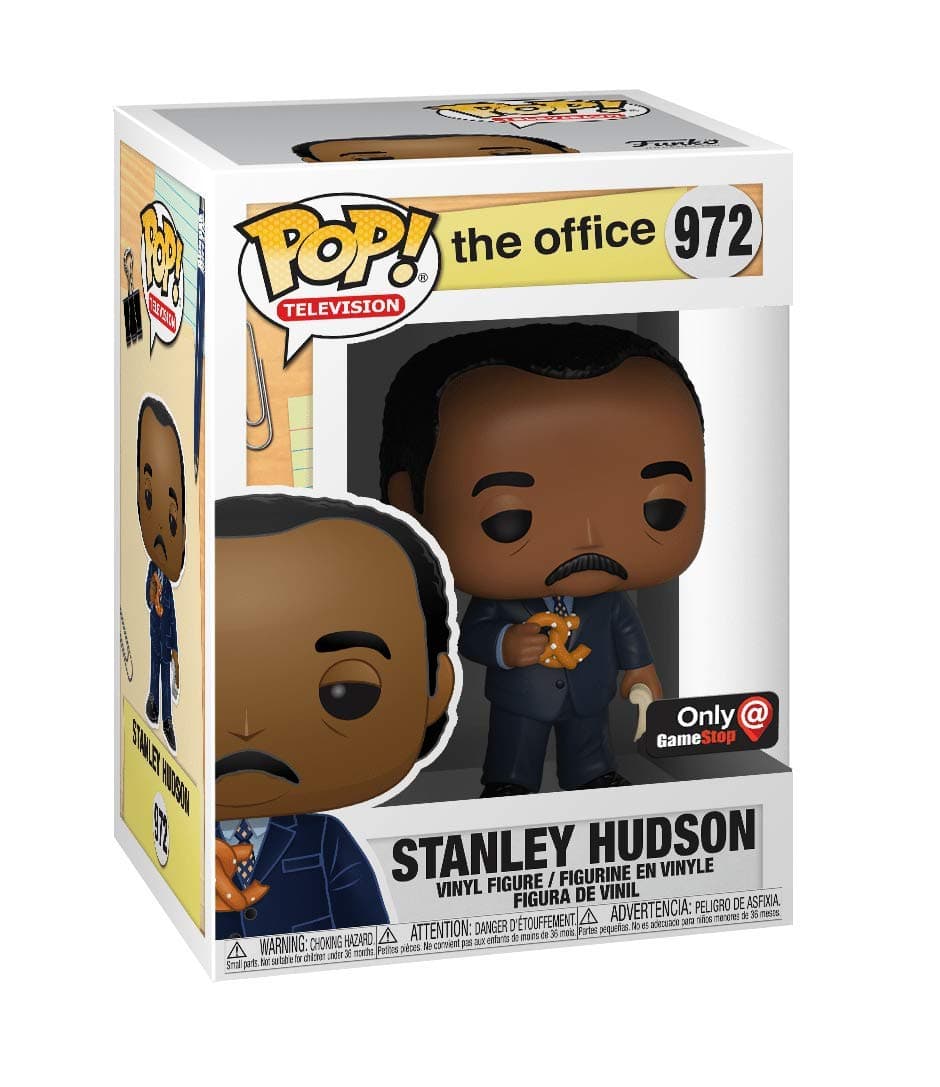 Pop! The Office Stanley Hudson Pretzel Day Exclusive Vinyl Figure