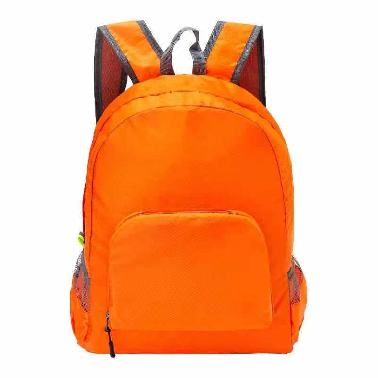 Lightweight foldable backpack outdoor mountaineering bag travel backpack orange