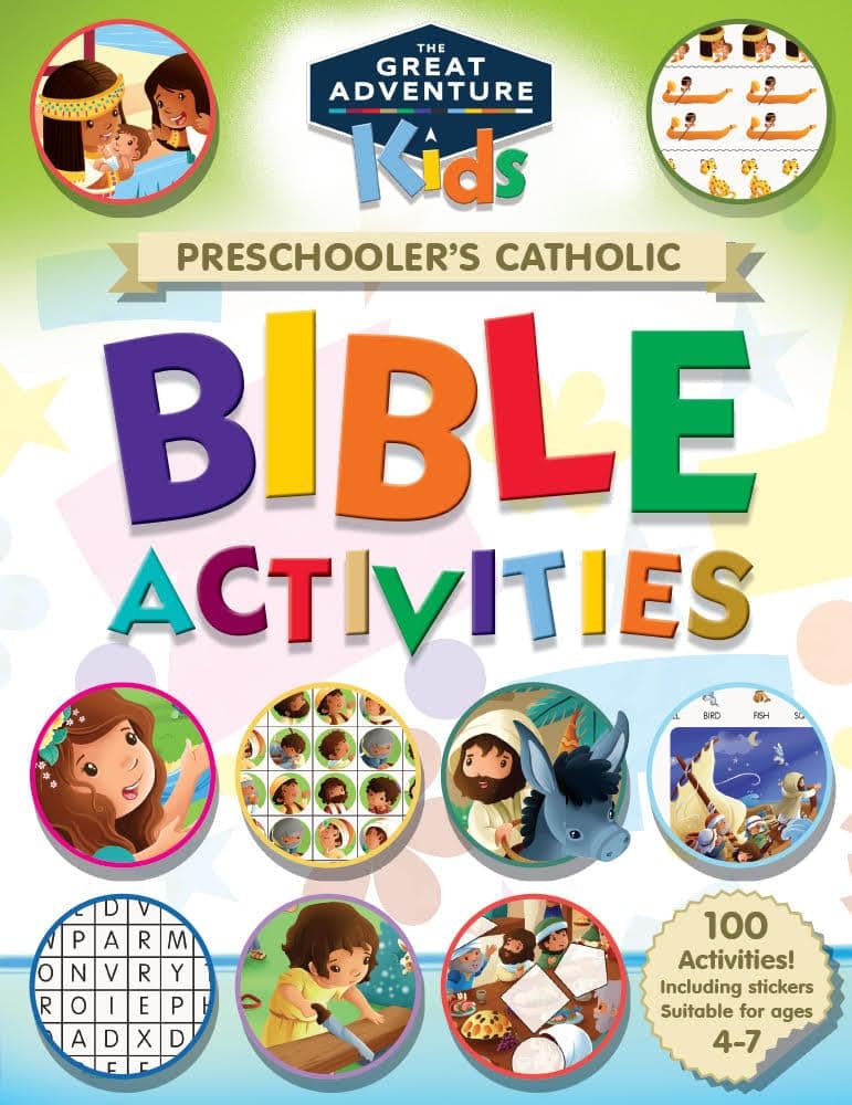 Preschoolers Catholic Bible Activities (Great Adventure Kids)