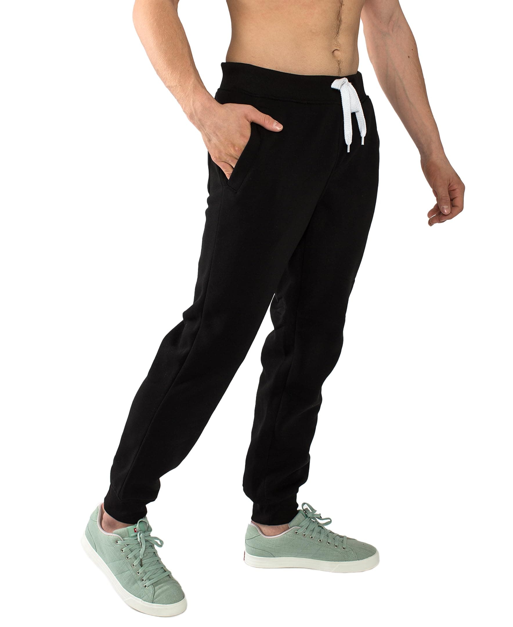 Southpole Men's 1570 Basic Active Fleece Jogger Sweatpants