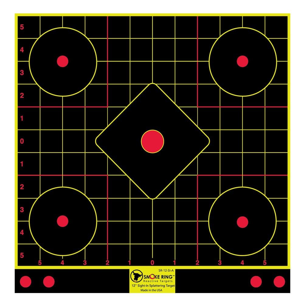 Birchwood Casey Smoke Ring 12 SightInAdhesive Splatter 25pk