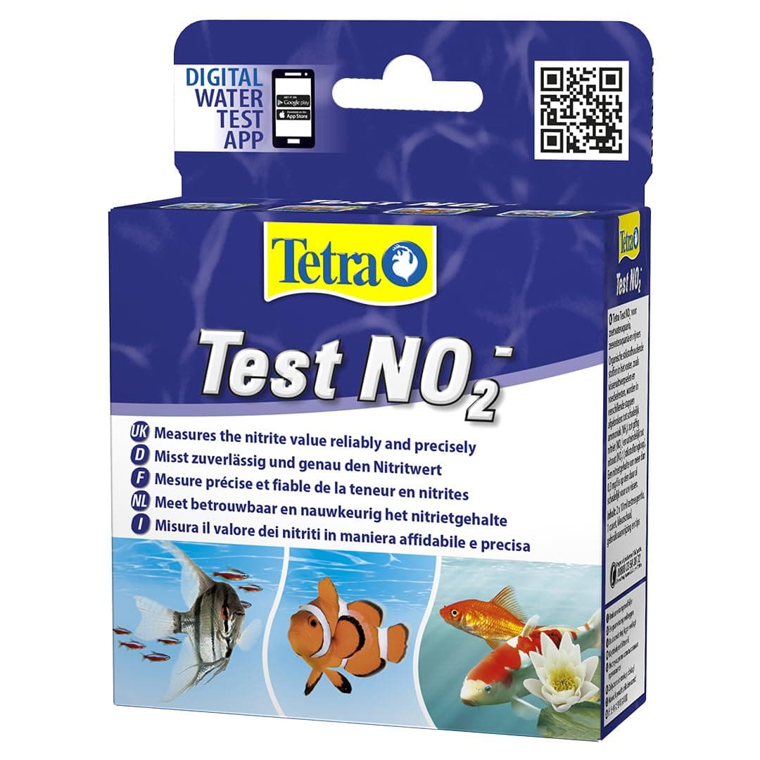 Tetra Test Kit NO2, to Measure the Nitrite Value Reliably and Precisely, 2 x 10 ml