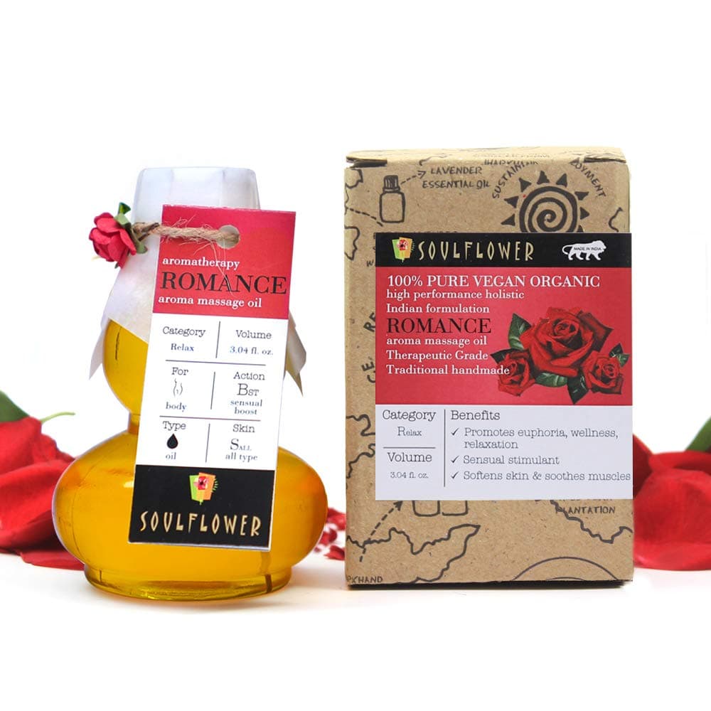 Soulflower Pure Aroma Massage Oils (Romance)