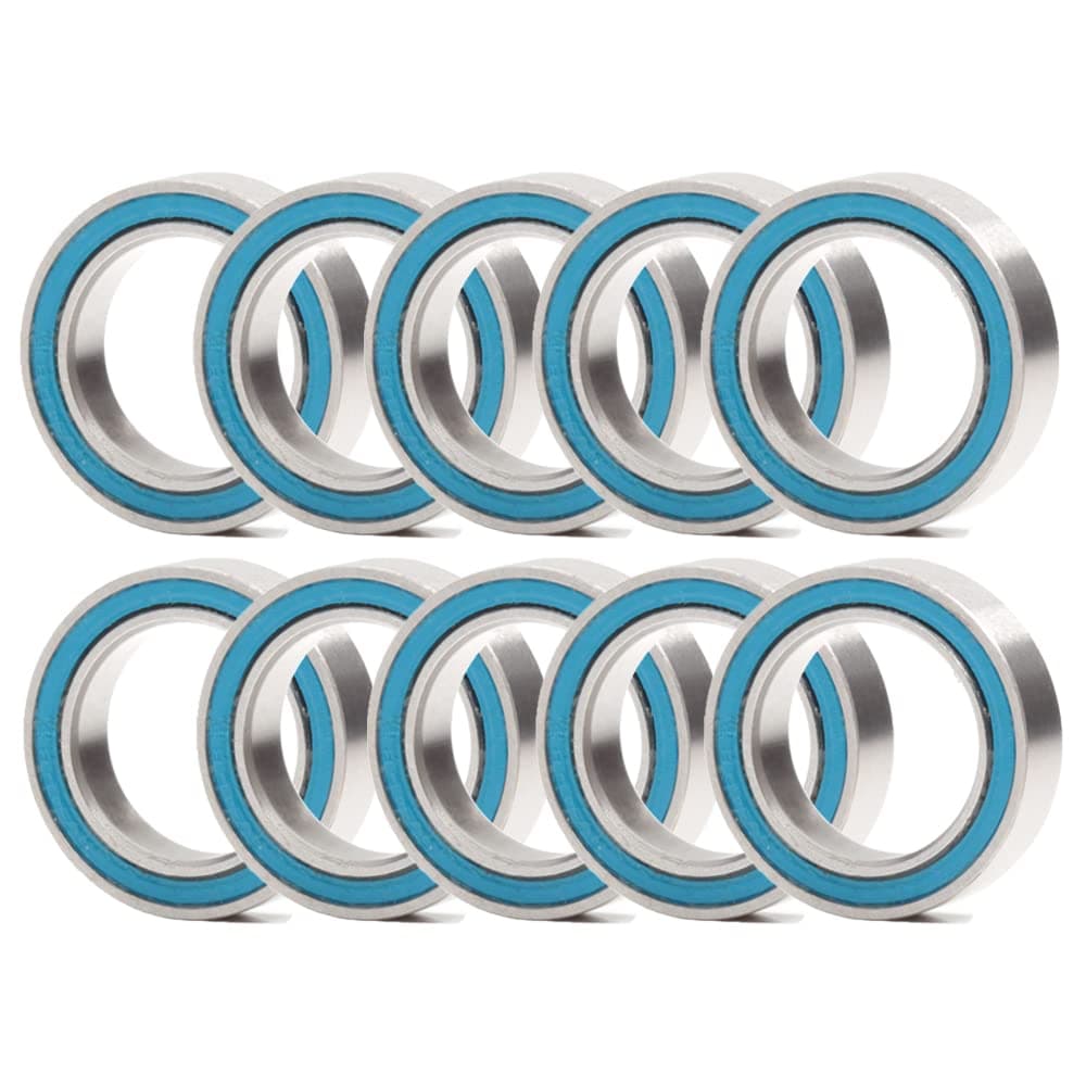 6700RS Ball Bearing 10x15x4mm for Traxxas RC Vehicles 5119 Slash Rustler,10x15 Rubber Sealed Ball Bearings (Pick of 10pcs)