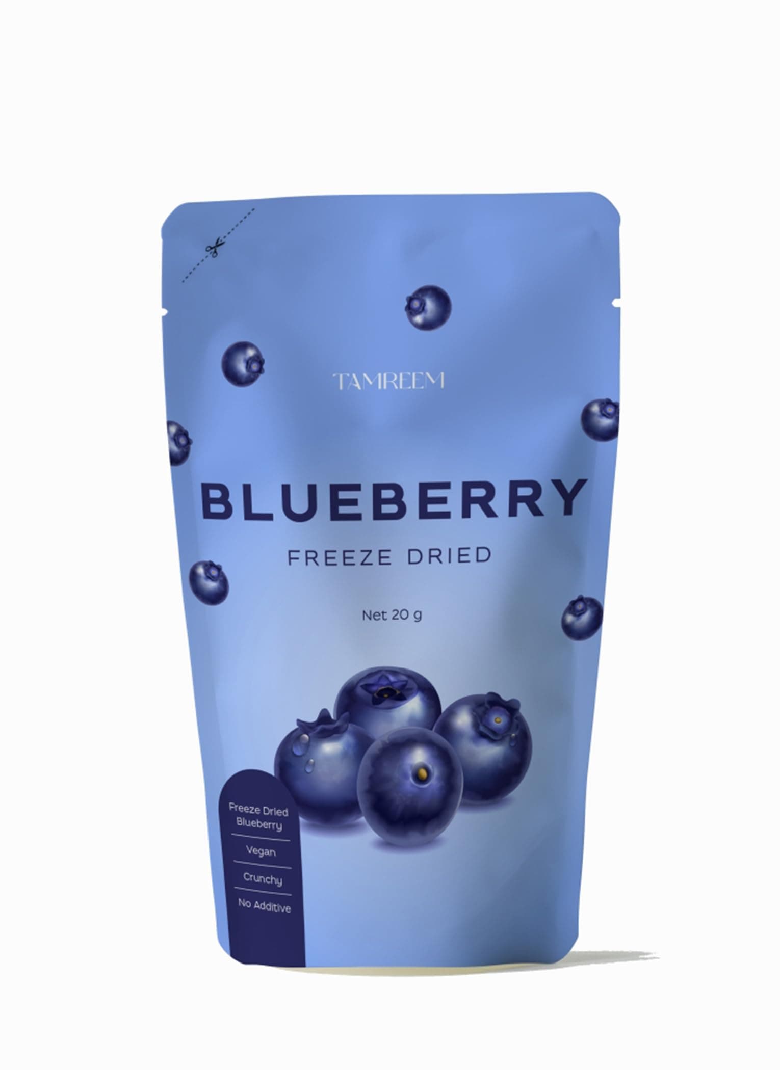 Tamreem Freeze Dried Fruit Snack Blueberry 20g