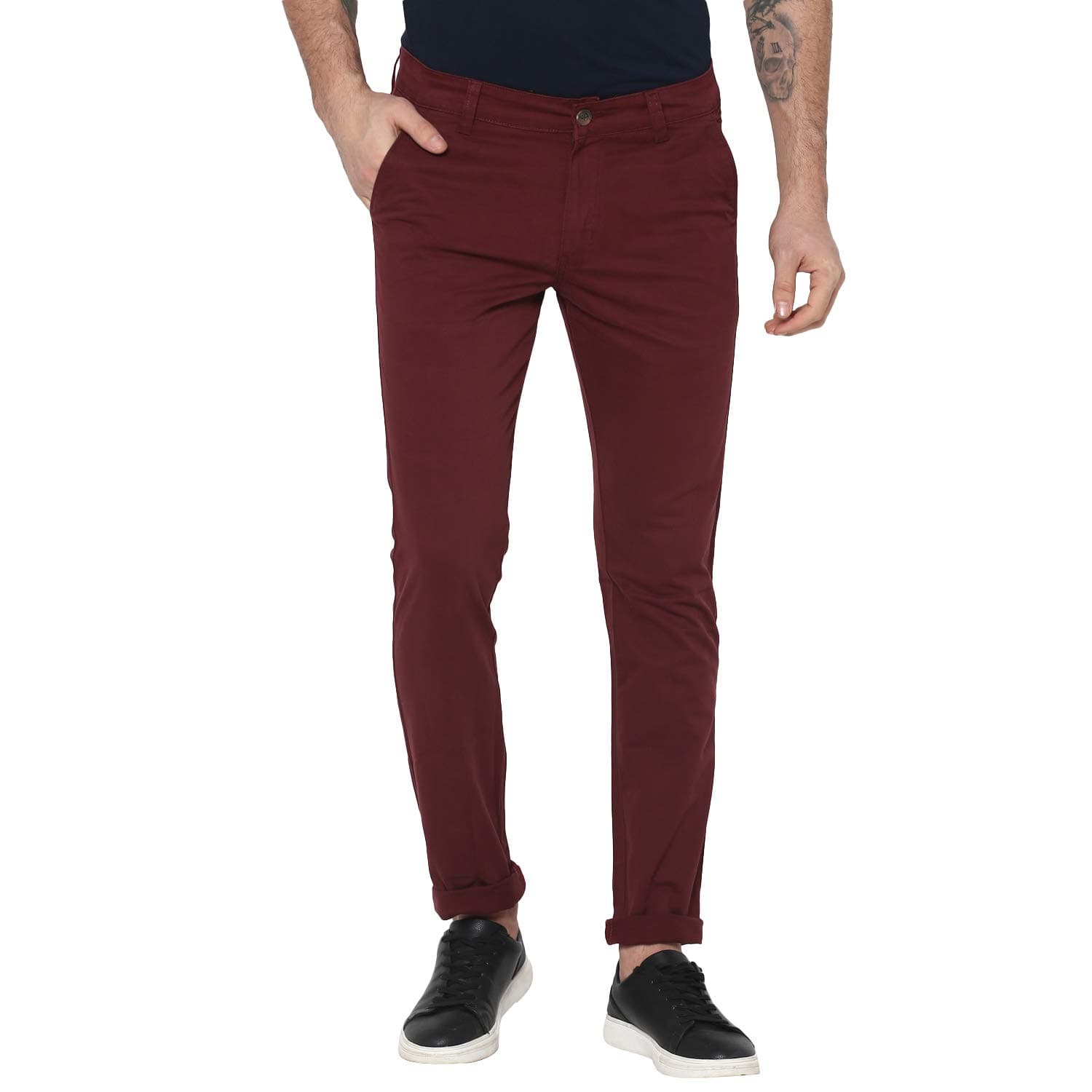 Urbano Fashion Men's Slim Casual Pants