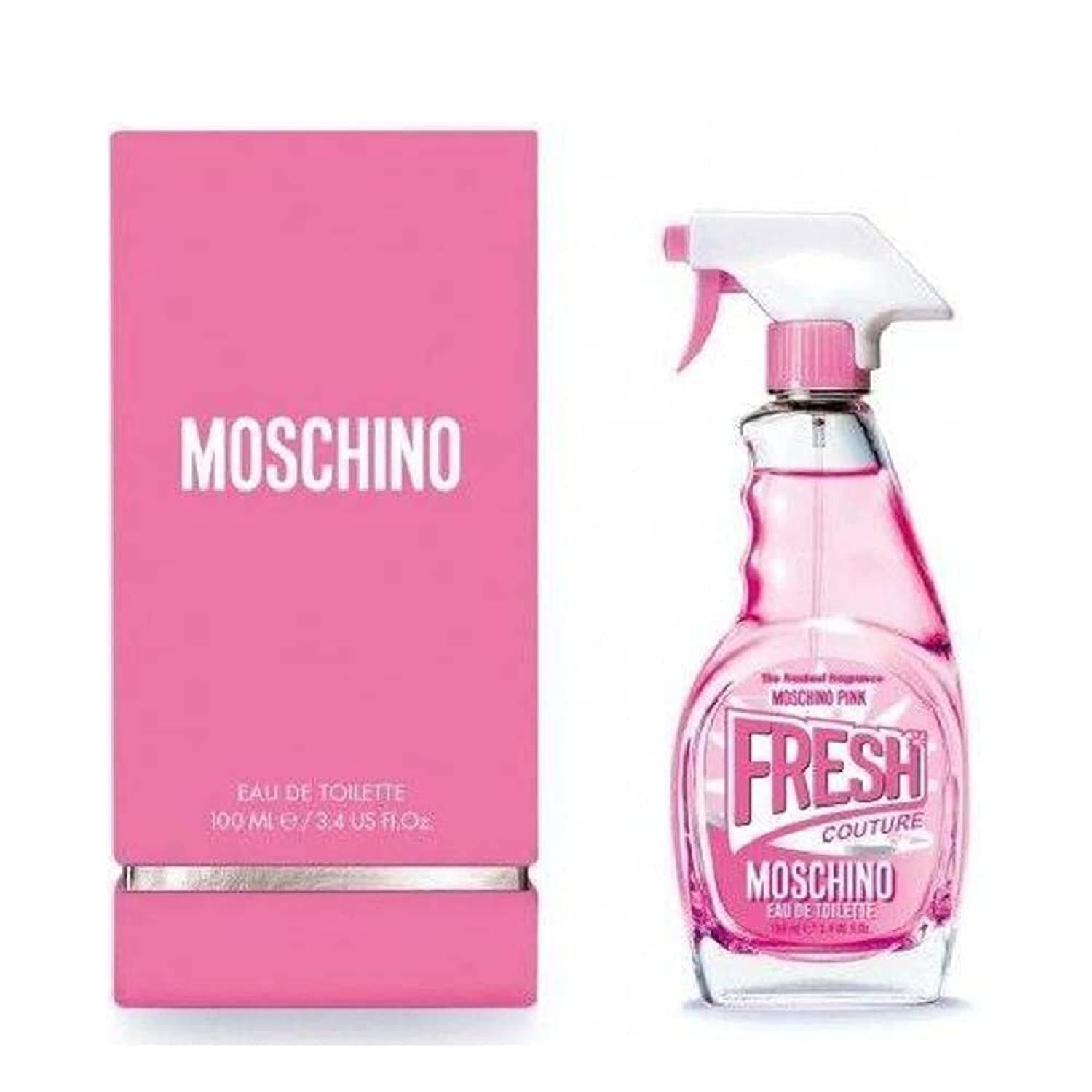 Fresh Couture Pink By Moschino - Perfumes For Women - Eau De Toilette, 100Ml
