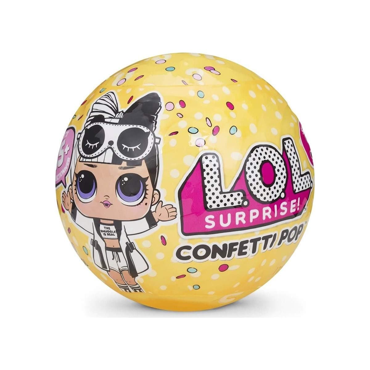 L.O.L. Surprise! Confetti Pop with Mini Doll Surprise, 9 Levels, Assorted Models