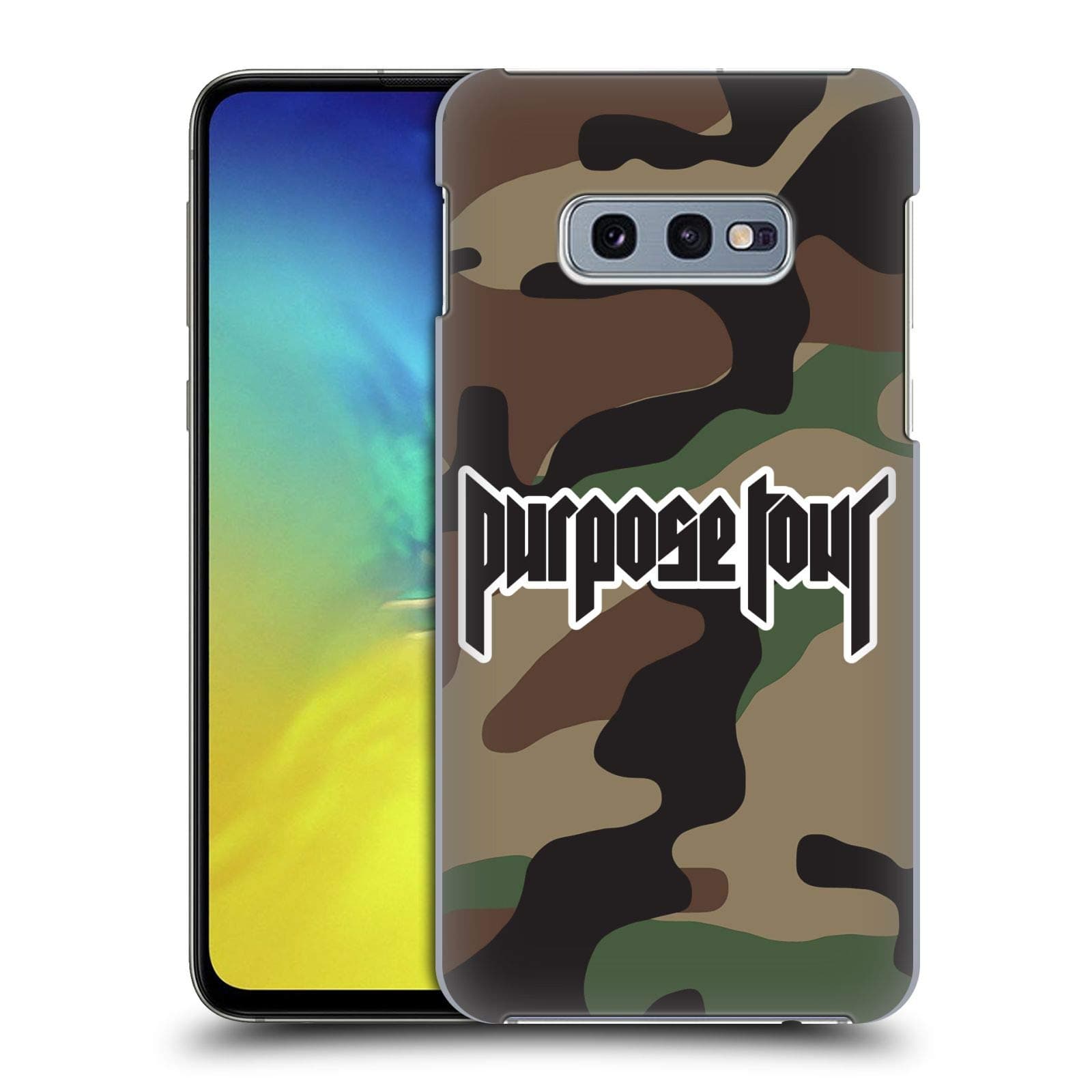 Head Case Designs Officially Licensed Justin Bieber Camouflage Tour Merchandise Hard Back Case Compatible With Samsung Galaxy S10e