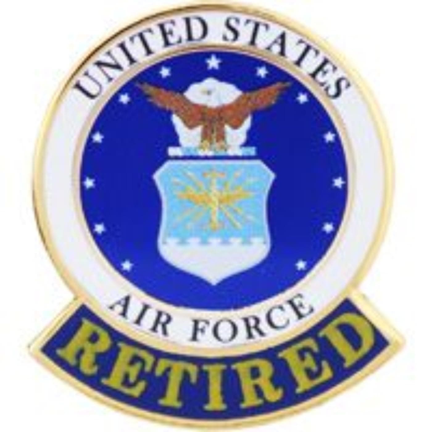 US Air Force Retired Lapel Pin