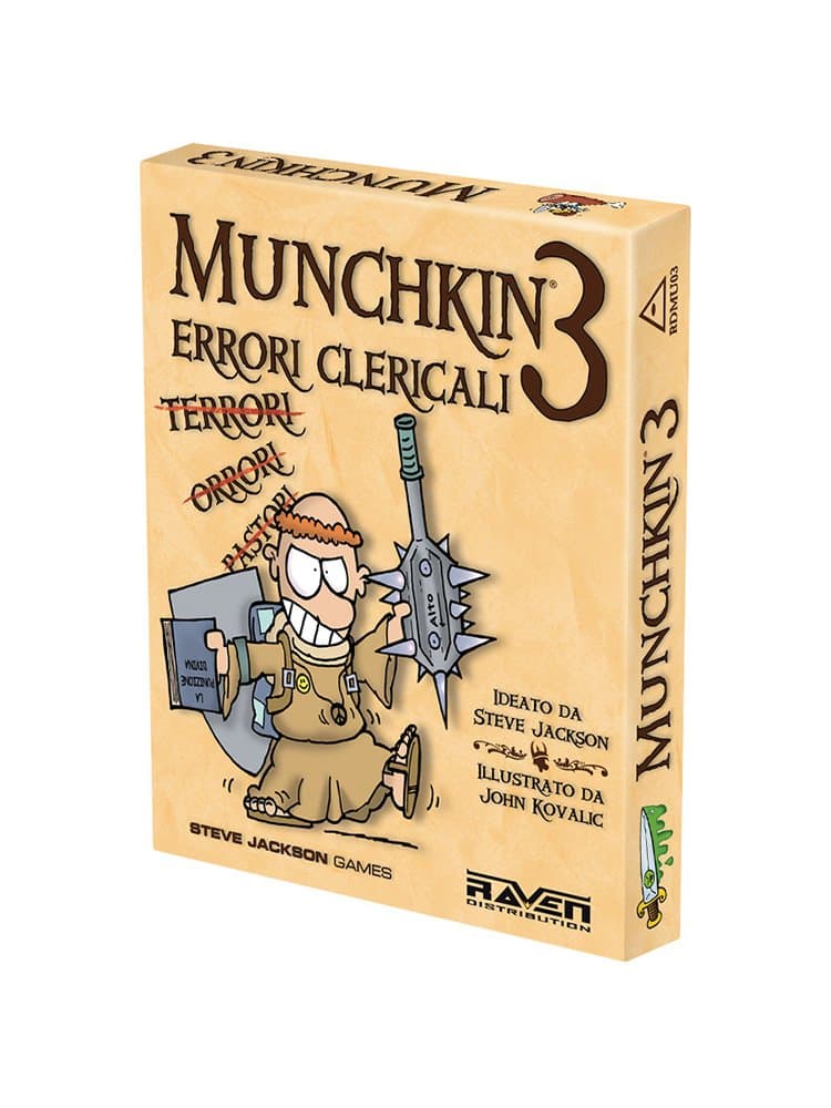 Raven - Munchkin 3, Clerical Errors [Munchkin Expansion]