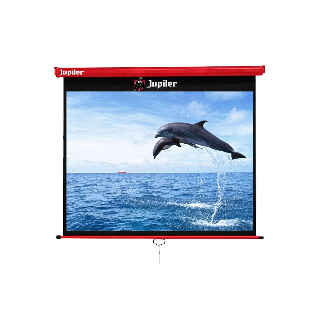 Allcam Red 92" Projector Screen 16:9 Widescreen Matte White Manual