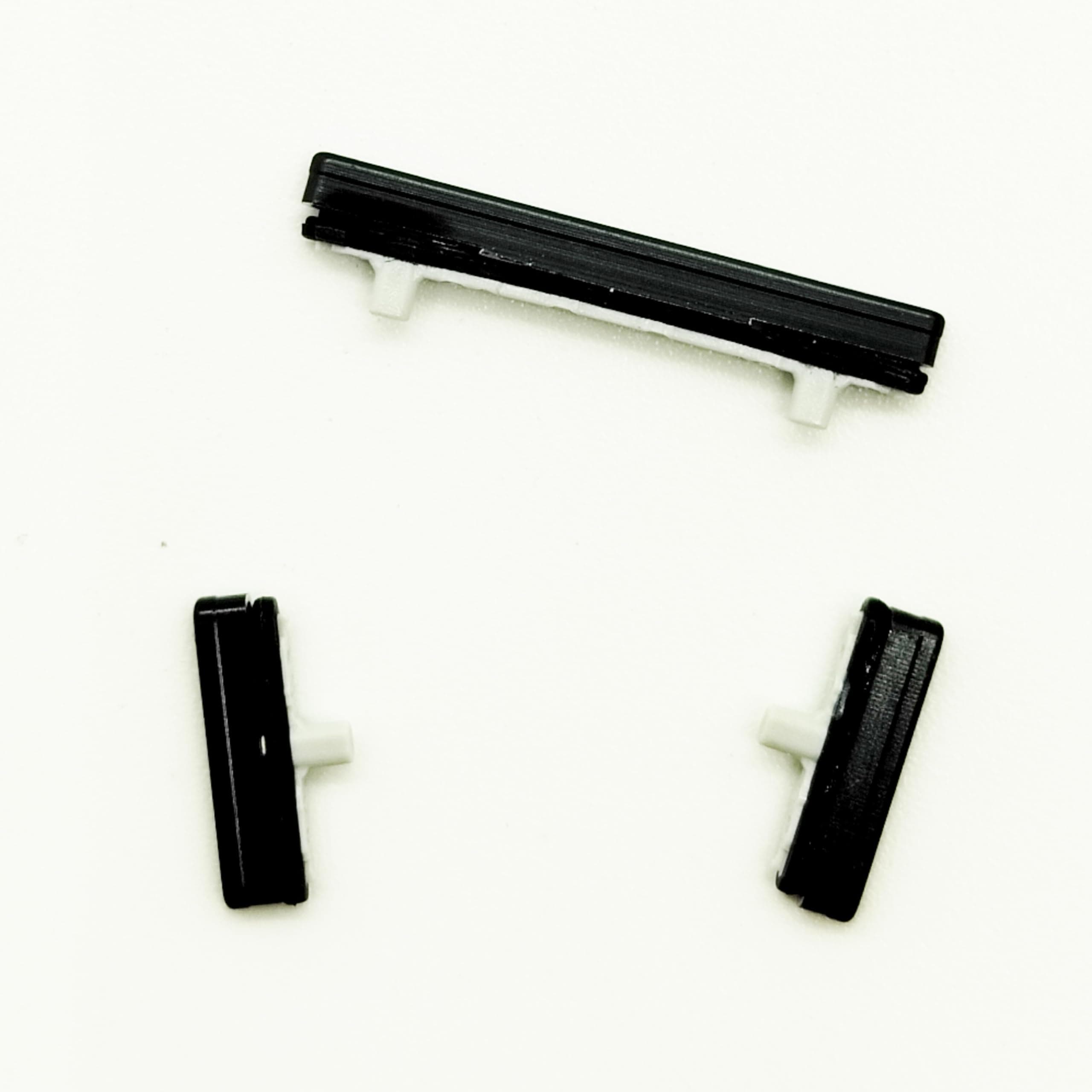 2X Power On/Off Volume Button Side Keys Replacement Compatible with Samsung Galaxy Note 9 (Black)